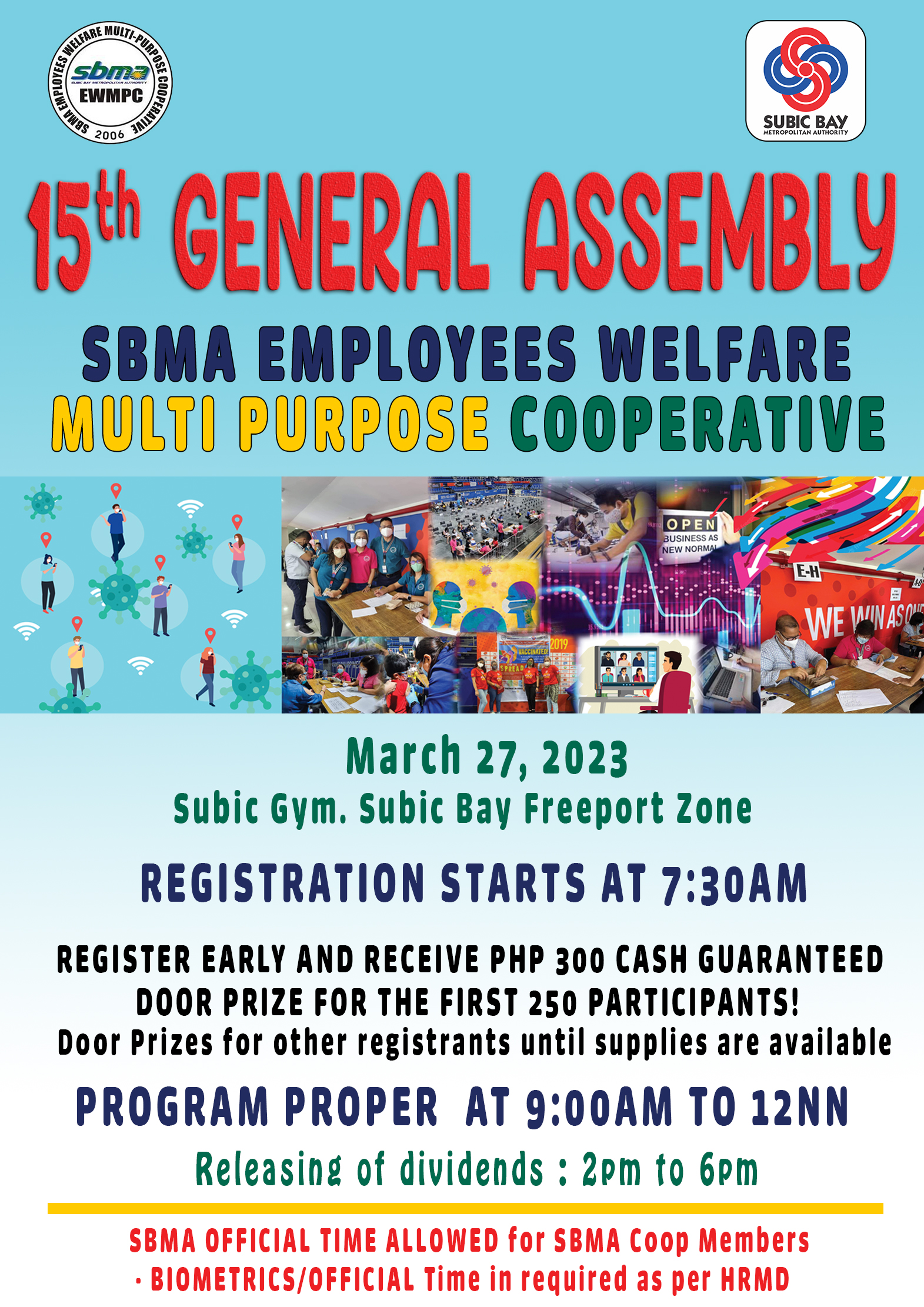 SBMA EWMPC 15TH GENERAL ASSEMBLY 